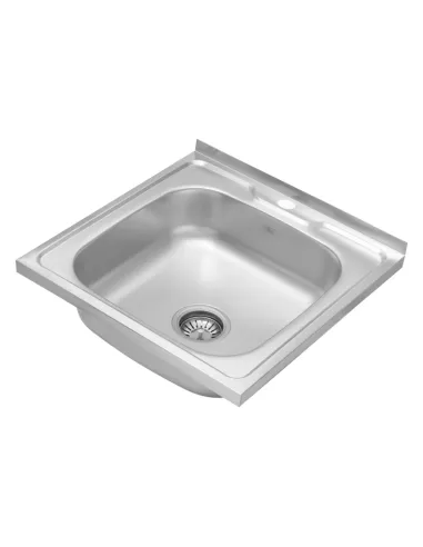 Мойка для кухни квадратная Kroner KRP Dekor - 5050 из нержавеющей стали