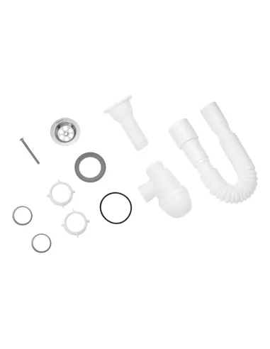 Сифон для умывальника Kroner KRP - TB06 1 1/4 дюйма