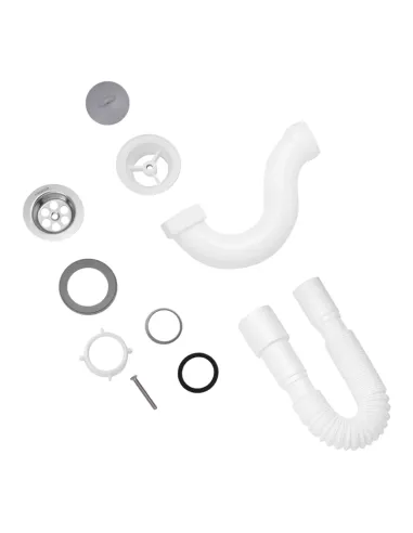 Сифон для душевого поддона Kroner KRP - ST01 прямоточный, 40 мм