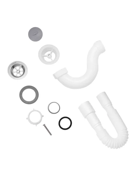 Сифон для душевого поддона Kroner KRP - ST01 прямоточный, 40 мм