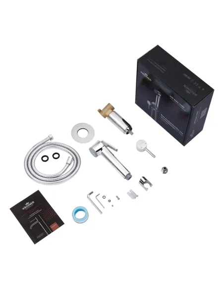 Смеситель для биде Kroner KRP Bidet - C082 с гигиеническим душем