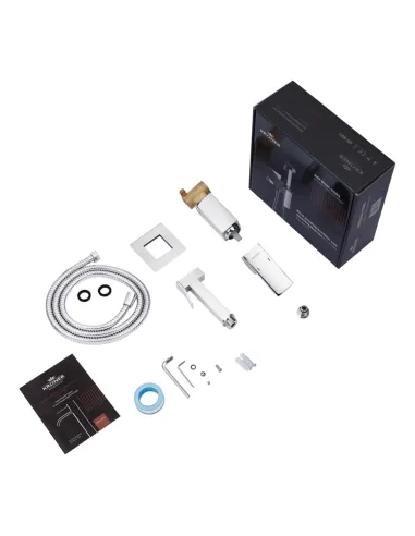 Смеситель для биде Kroner KRP Bidet - C083 с гигиеническим душем