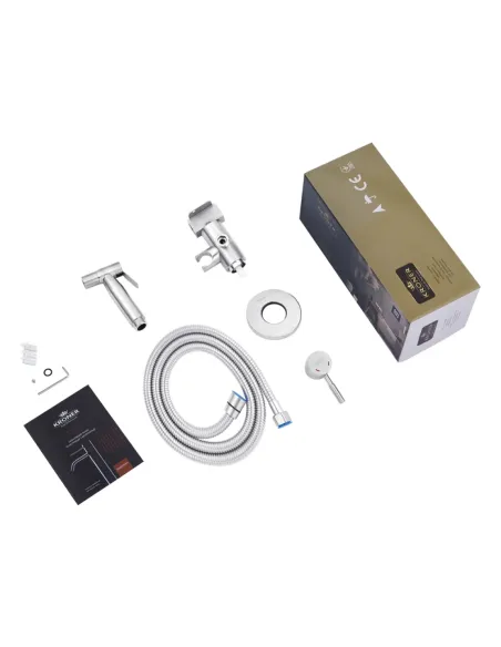 Змішувач для біде Kroner KRP Edelstahl Klassisch - ESG053 з гігієнічним душем