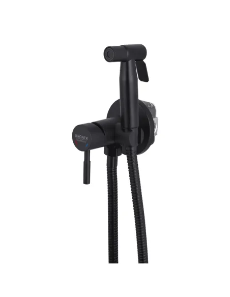 Змішувач для біде Kroner KRP Edelstahl Klassisch - SCH053 з гігієнічним душем