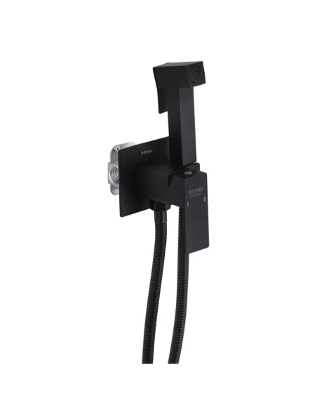 Змішувач для біде Kroner KRP Edelstahl Kubus - SCH053 з гігієнічним душем