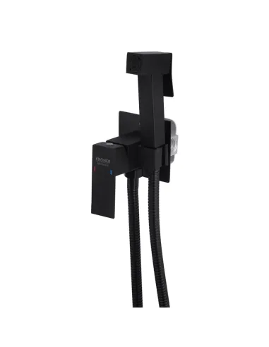 Смеситель для биде Kroner KRP Edelstahl Kubus - SCH053 с гигиеническим душем