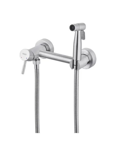 Смеситель для биде Kroner KRP Edelstahl Klassisch - ESG052 с гигиеническим душем