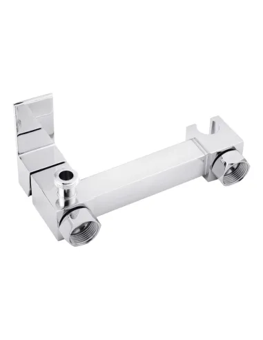 Змішувач для біде Kroner KRP Edelstahl Kubus - CHR052 з гігієнічним душем