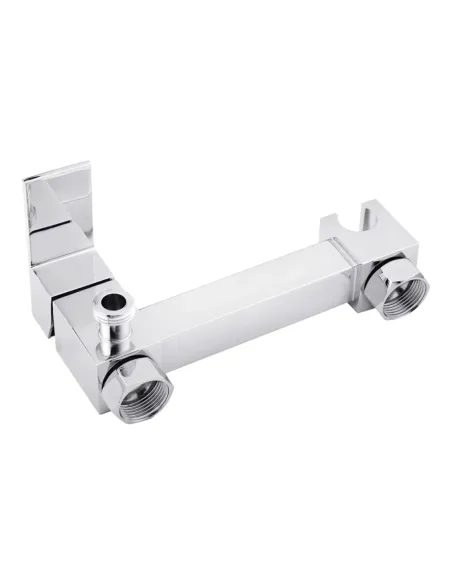 Смеситель для биде Kroner KRP Edelstahl Kubus - CHR052 с гигиеническим душем