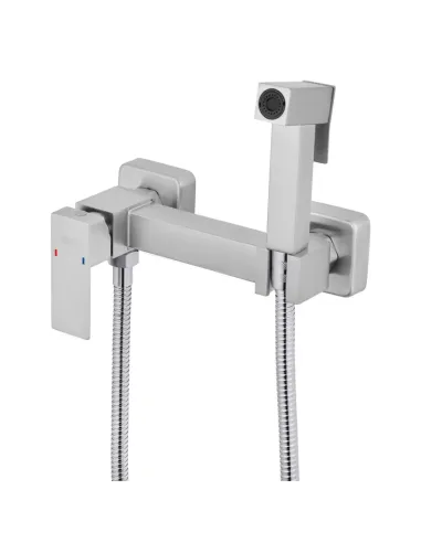 Змішувач для біде Kroner KRP Edelstahl Kubus - ESG052 з гігієнічним душем