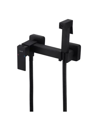 Смеситель для биде Kroner KRP Edelstahl Kubus - SCH052 с гигиеническим душем