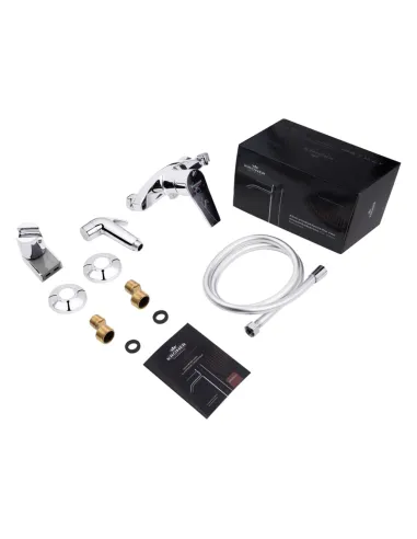 Змішувач для біде Kroner KRP Edelstahl Enzo - C052 з гігієнічним душем