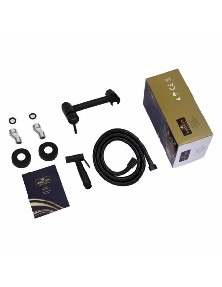 Змішувач для біде Kroner KRP Edelstahl Klassisch - SCH052 з гігієнічним душем