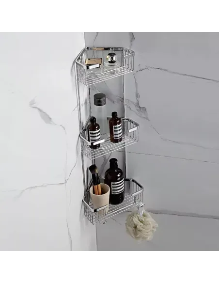 Полка для ванной Frap F351-2, нержавеющая сталь