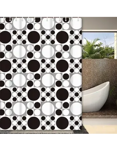 Шторка для ванной Frap F8803, 1800 х 1800 мм