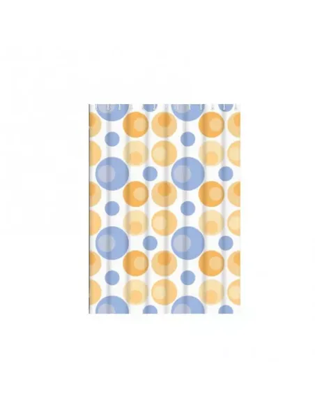 Шторка для ванної Frap F8804, жовта, 1800 х 1800 мм