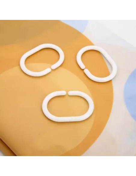 Шторка для ванної Frap F8804, жовта, 1800 х 1800 мм