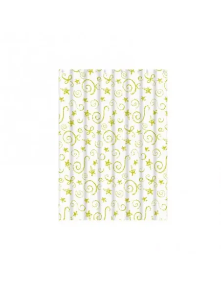 Шторка для ванної Frap F8808, жовта, 1800 х 1800 мм