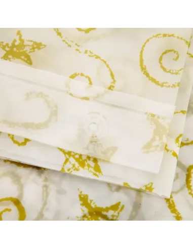 Шторка для ванної Frap F8808, жовта, 1800 х 1800 мм