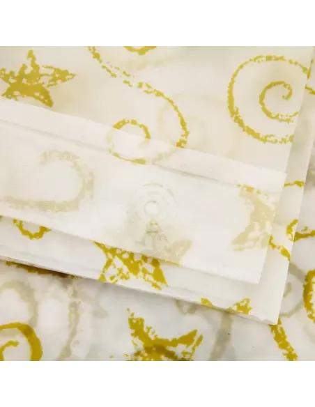 Шторка для ванной Frap F8808, желтая, 1800 х 1800 мм