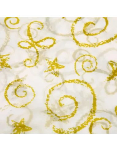 Шторка для ванної Frap F8808, жовта, 1800 х 1800 мм