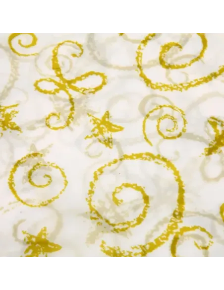 Шторка для ванної Frap F8808, жовта, 1800 х 1800 мм