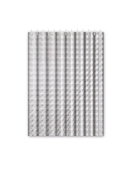 Шторка для ванної Frap F8754, сіра, 1800 х 2000 мм