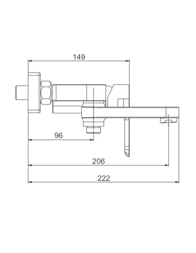 Смеситель для ванны Gappo G3248