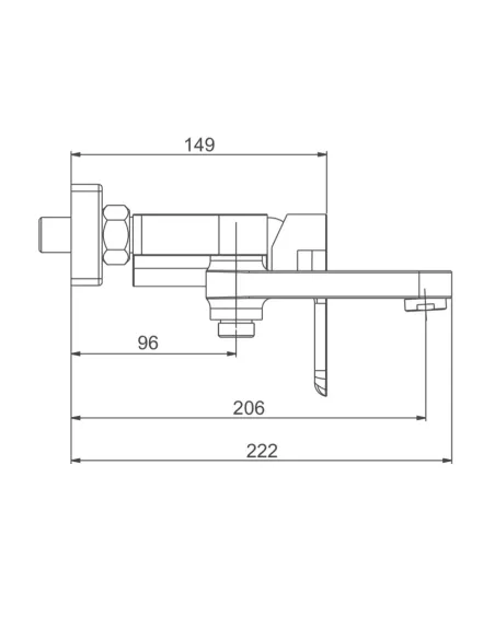 Смеситель для ванны Gappo G3248