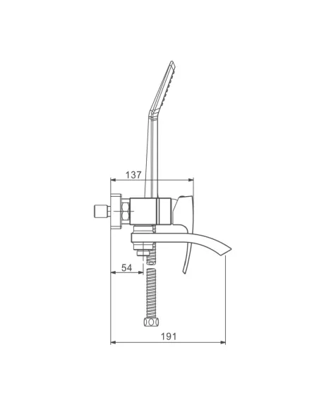 Смеситель для ванны Gappo G3207-3