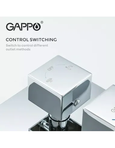Душевая система Gappo G7107-40, скрытого монтажа