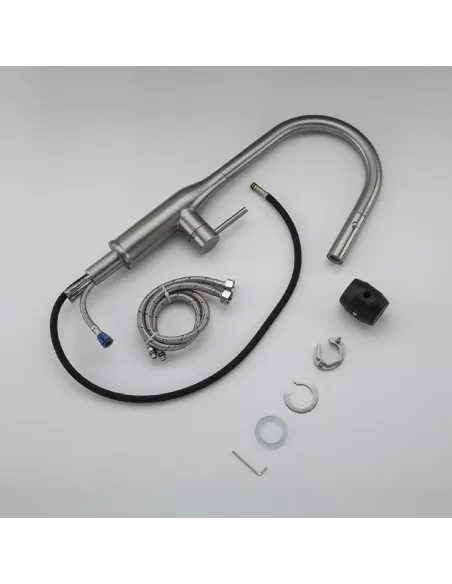 Смеситель для кухни Gappo G4398-45, с выдвижным изливом