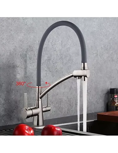 Змішувач для кухні Gappo G4398-17, з підключенням до фільтра