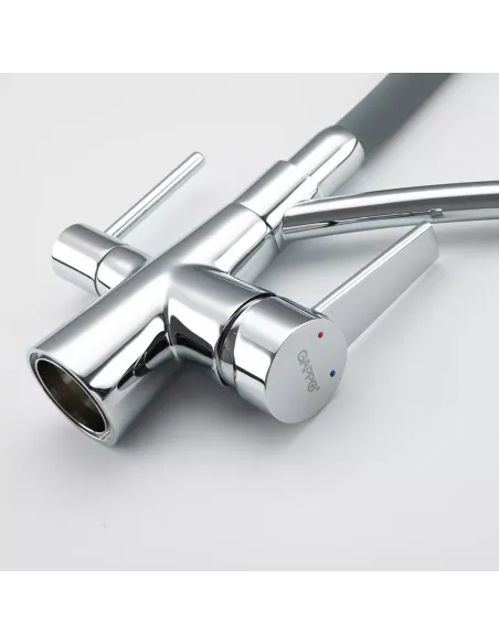 Смеситель для кухни Gappo G4398-17, с подключением к фильтру