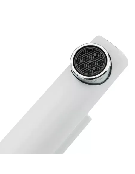 Смеситель для умывальника Gappo G1003-8 белый, однорычажный