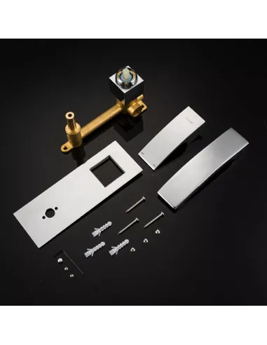 Смеситель для умывальника Gappo G1007-2 настенный