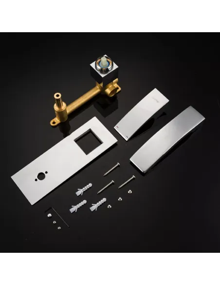 Змішувач для умивальника Gappo G1007-2 настінний