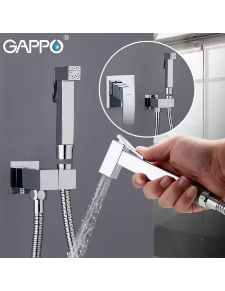 Смеситель для биде Gappo G7207 с гигиеническим душем