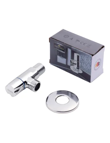Кран приладовий Kroner KRP Eckventil C301 ПН 1/2х1/2 дюйма