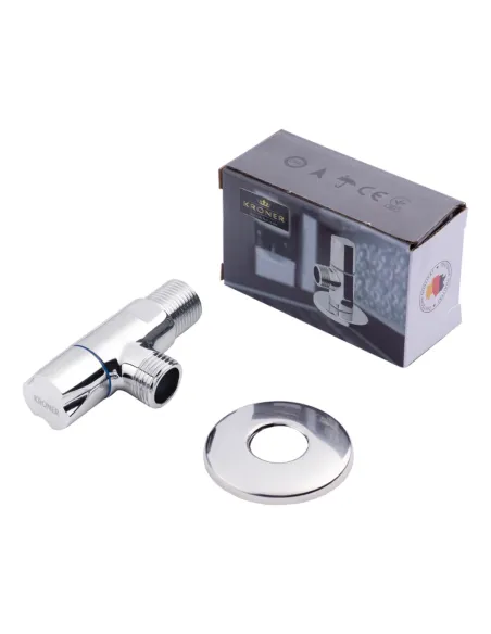 Кран приборный Kroner KRP Eckventil C301 НН 1/2х1/2 дюйма