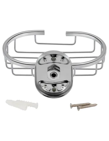 Мыльница Kroner KRM Elbe - ACC2902-2 металлическая, настенная