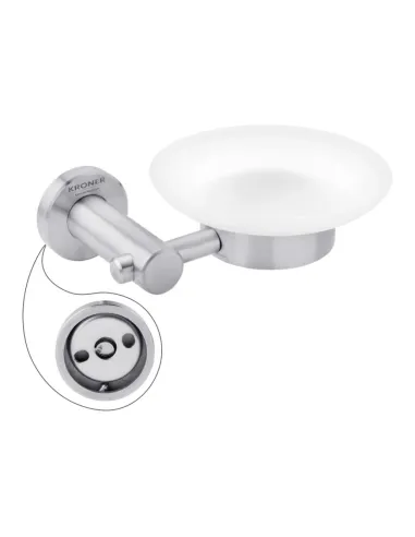 Мыльница Kroner KRP Edelstahl Klassisch - ESG3702 настенная