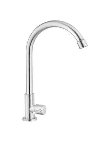 Монокран для умивальника Kroner KRP Edelstahl Klassisch - ESG098, нікель