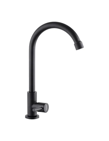 Монокран для умивальника Kroner KRP Edelstahl Klassisch - SCH098, чорний