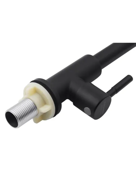 Монокран для умивальника Kroner KRP Edelstahl Klassisch - SCH098, чорний