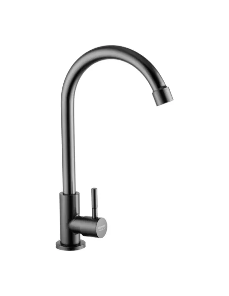 Монокран для умивальника Kroner KRP Edelstahl Klassisch - SCH098PVD, графіт