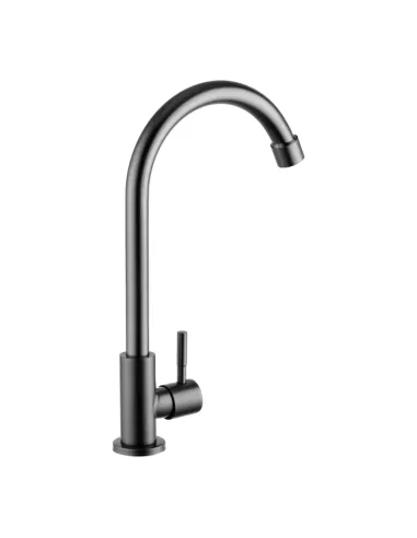 Монокран для умивальника Kroner KRP Edelstahl Klassisch - SCH098PVD, графіт