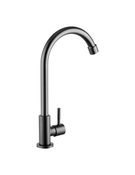 Монокран для умывальника Kroner KRP Edelstahl Klassisch - SCH098PVD, графит