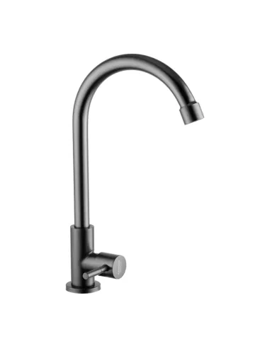 Монокран для умивальника Kroner KRP Edelstahl Klassisch - SCH098PVD, графіт