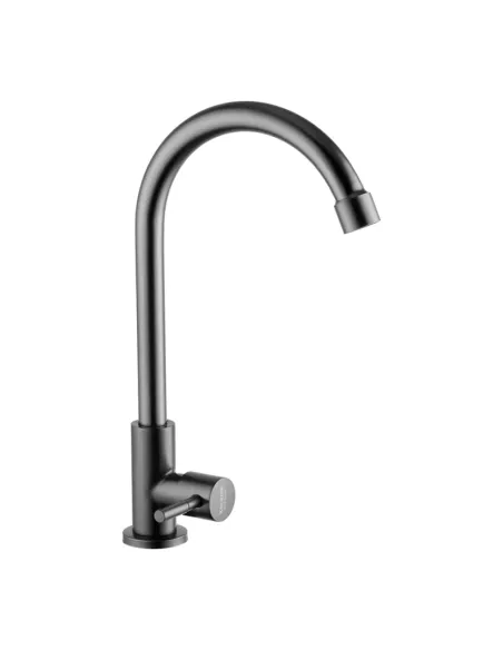 Монокран для умивальника Kroner KRP Edelstahl Klassisch - SCH098PVD, графіт